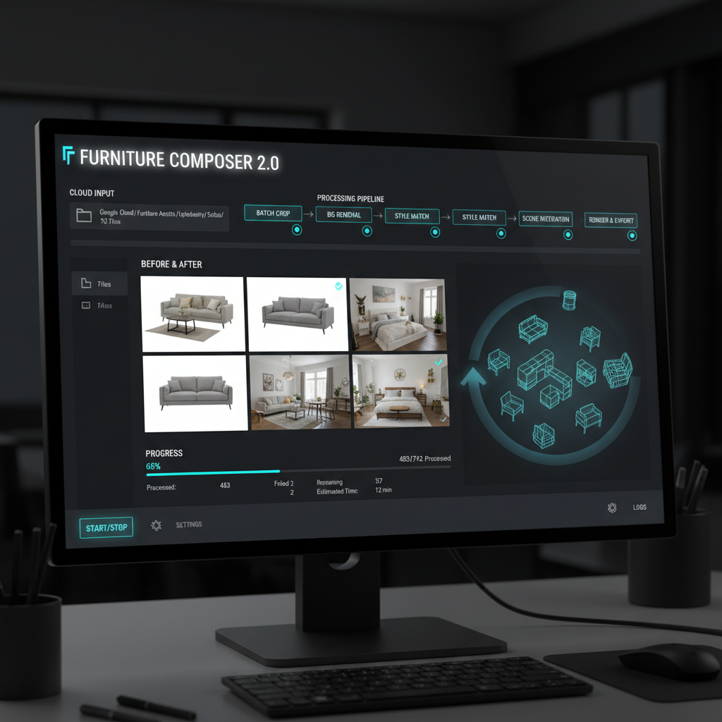 Drive Furniture Scene Agent